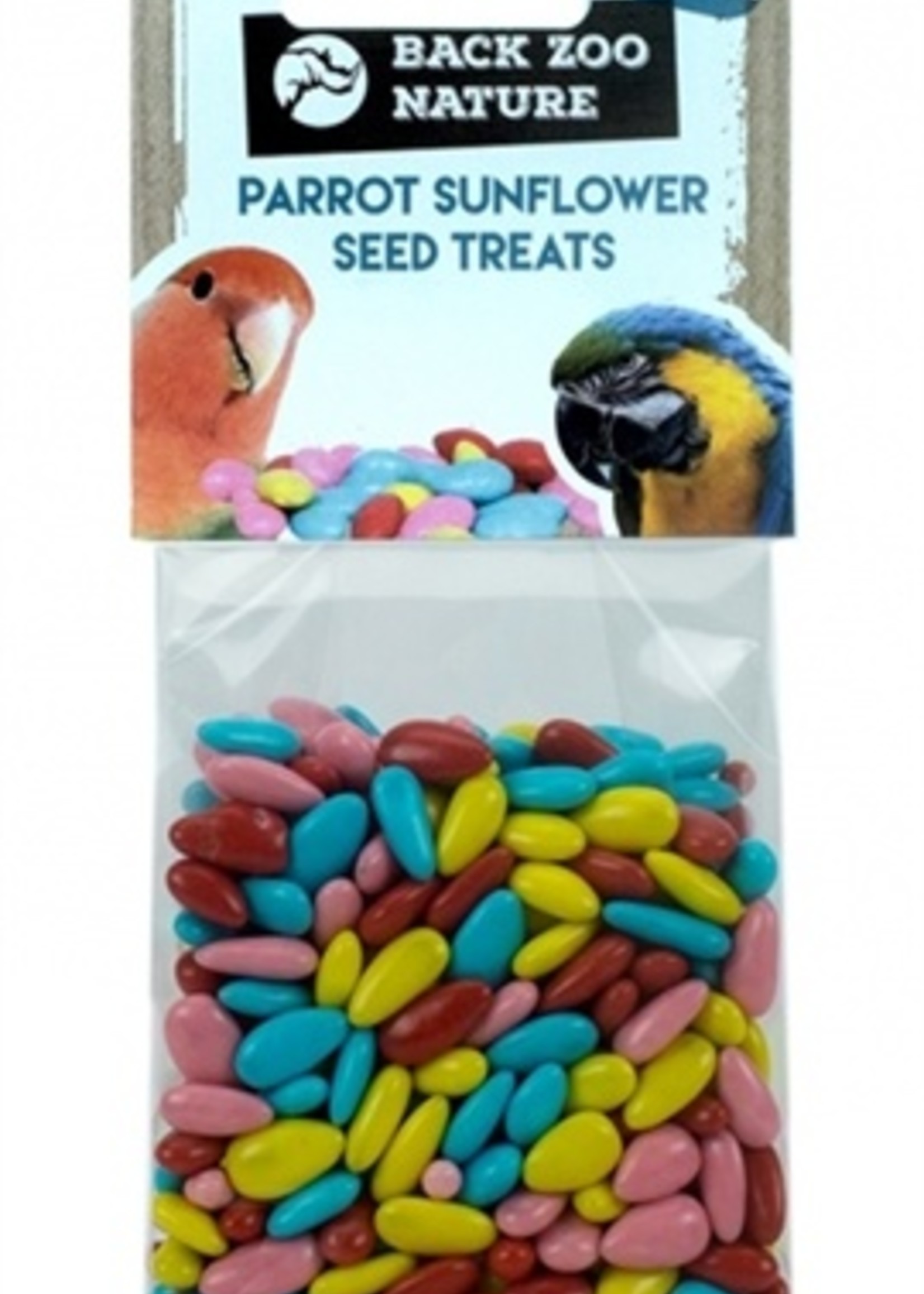 Back zoo nature Back zoo nature treetees papegaaiensnoepjes zonnebloempit