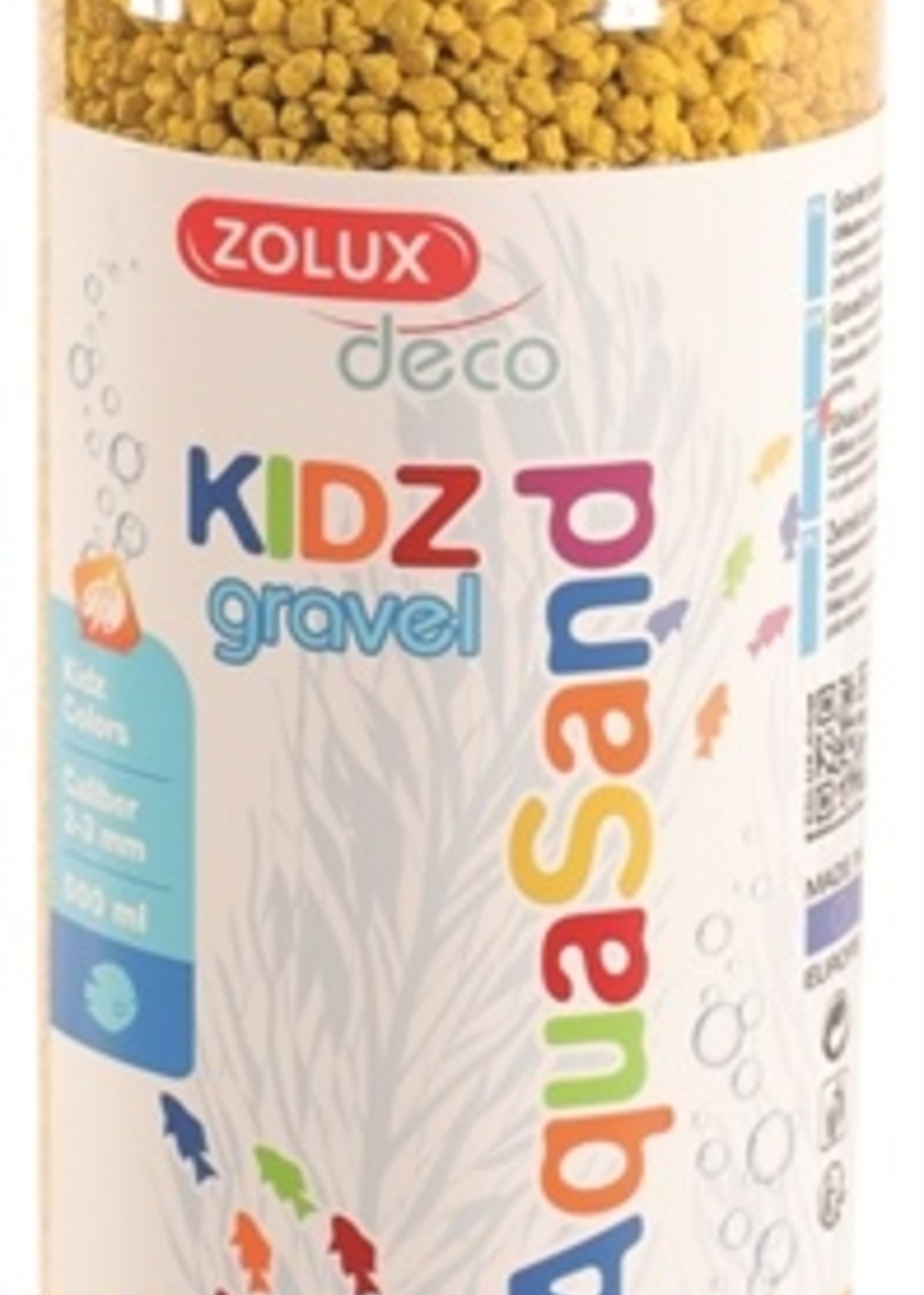 Zolux Zolux aquasand kidz gravel grind geel