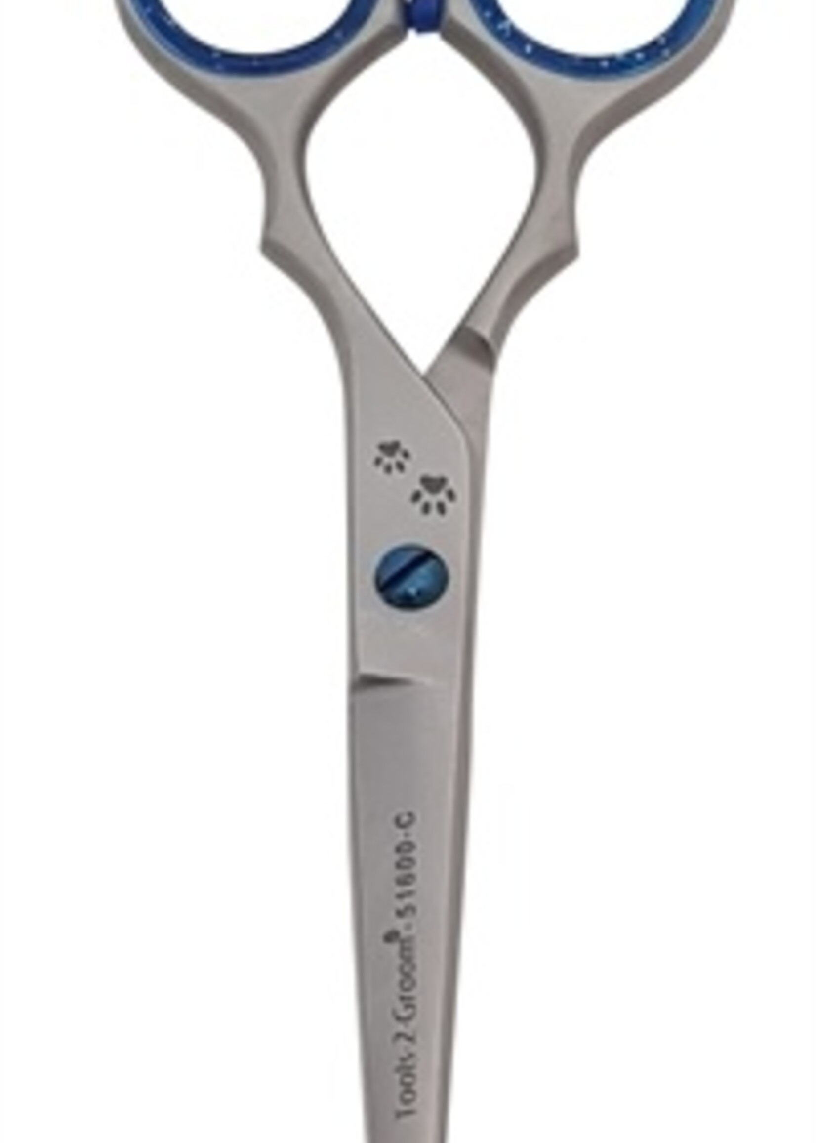 Tools-2-groom Tools-2-groom sharp edge schaar gebogen 51600c