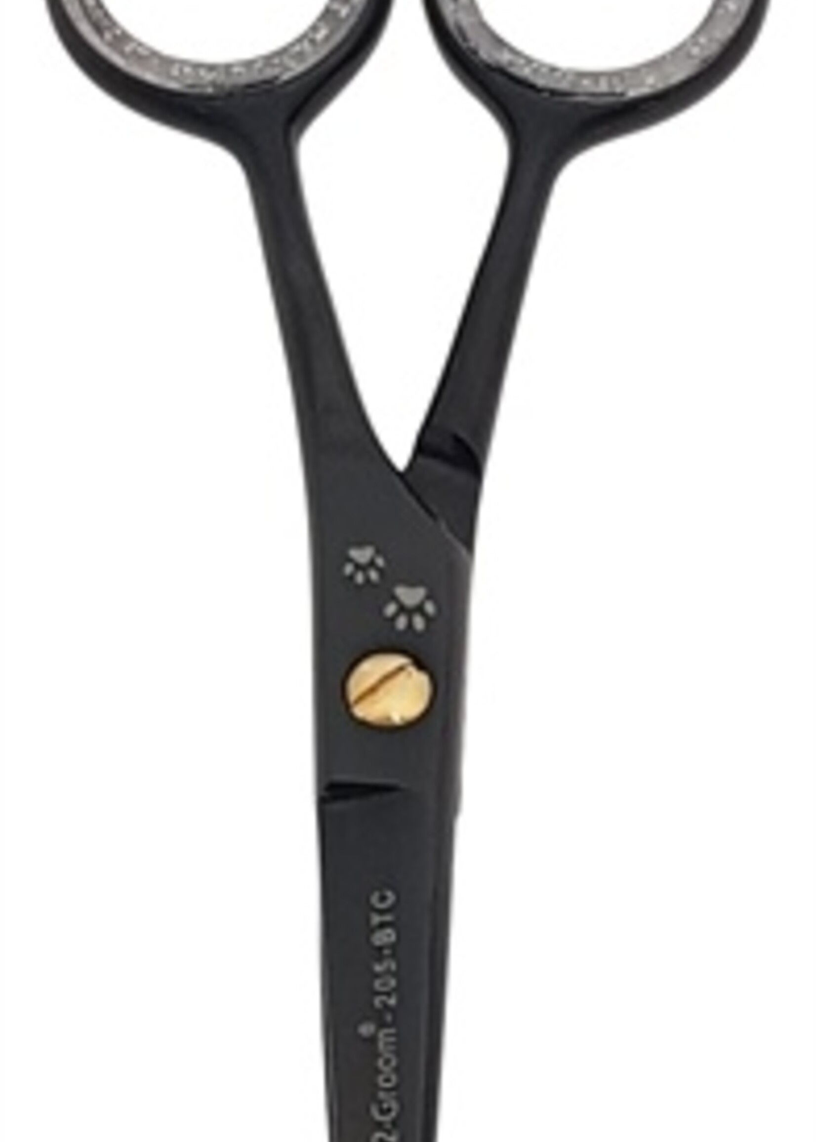 Tools-2-groom Tools-2-groom black edge potenschaar gebogen 205-btc