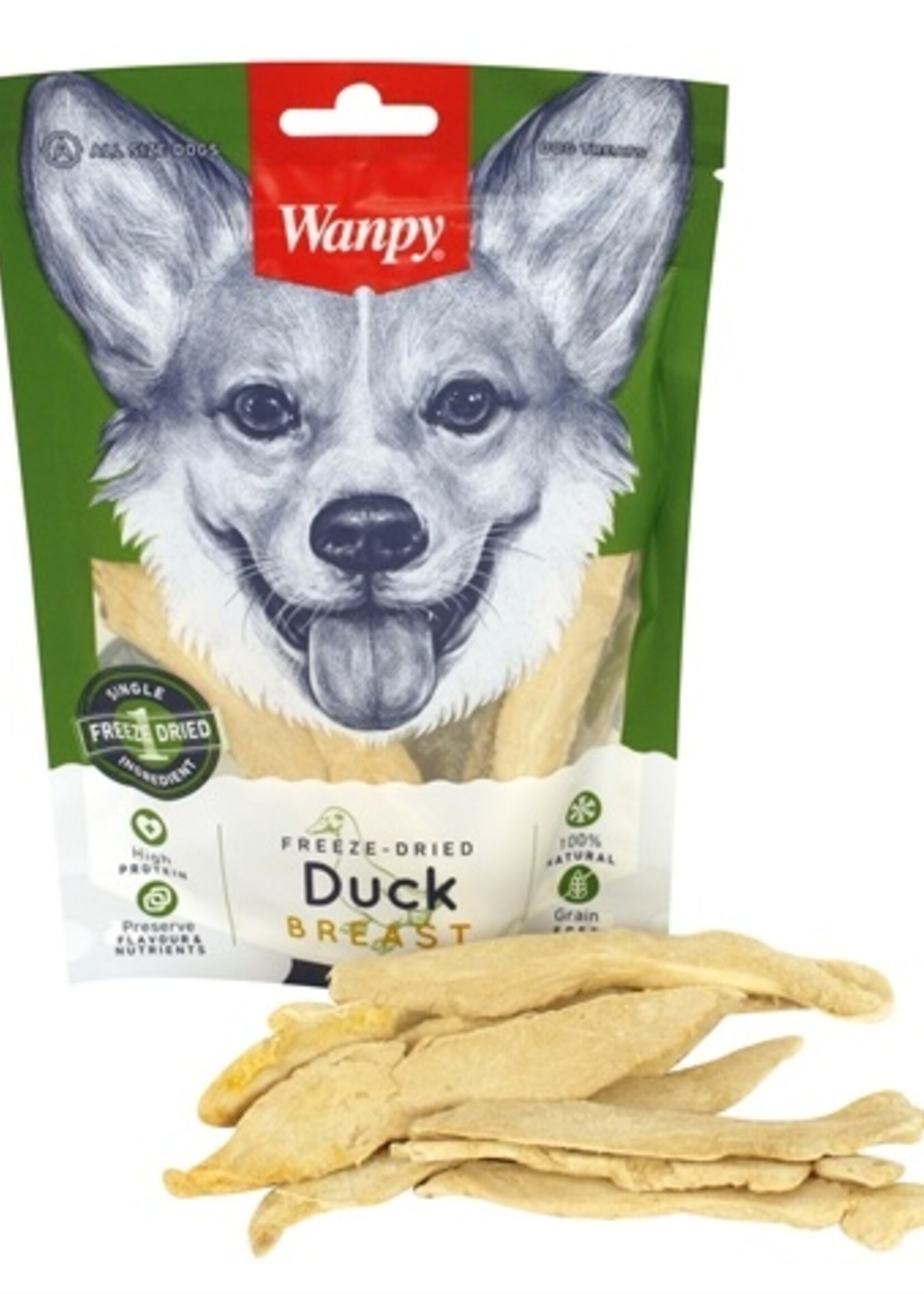 Wanpy Wanpy freeze dried duck breast