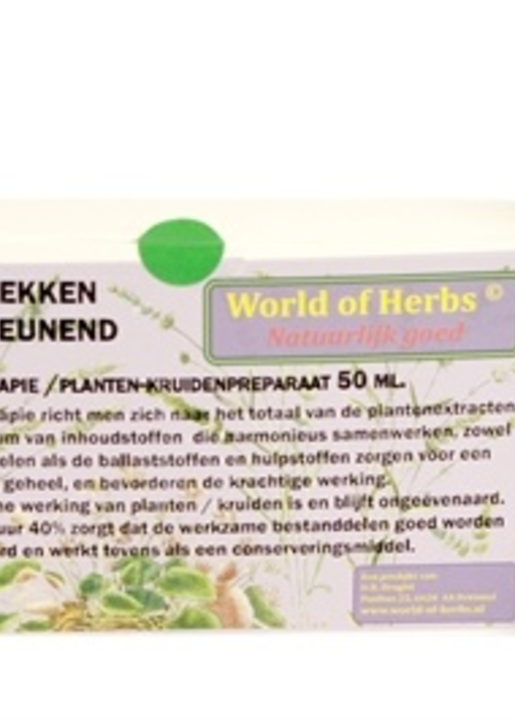 Dierendrogist World of herbs fytotherapie kale plekken ondersteunend