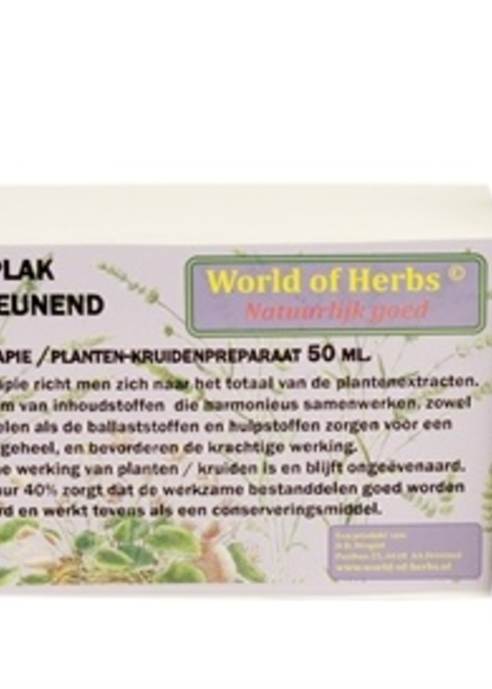 Dierendrogist World of herbs fytotherapie tandplak ondersteunend