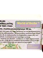 Dierendrogist World of herbs fytotherapie urineverlies teef / poes