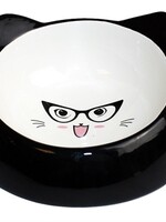 Happy pet Happy pet voerbak kat specs zwart