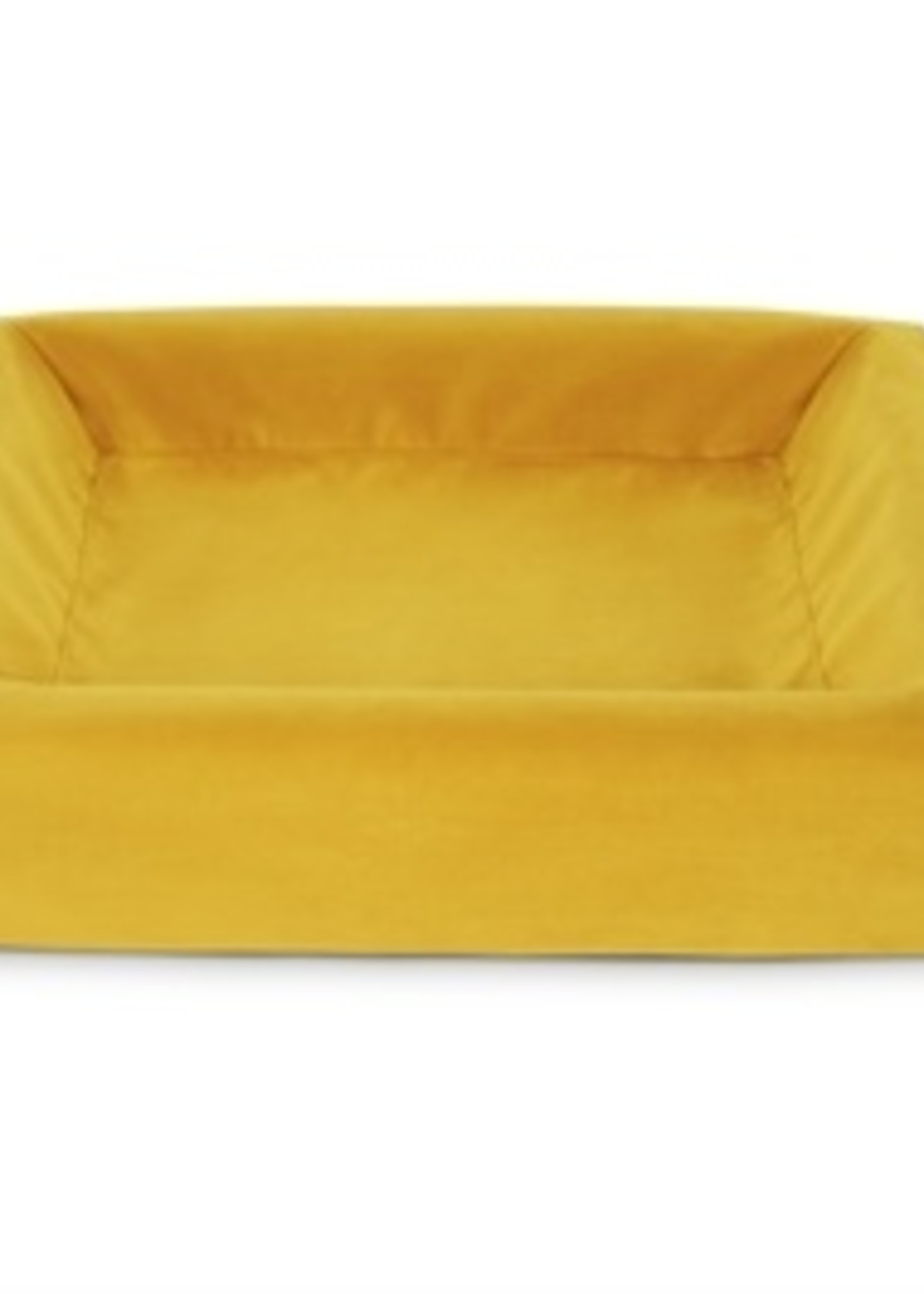 Bia bed Bia bed royal fluweel overtrek hondenmand oker