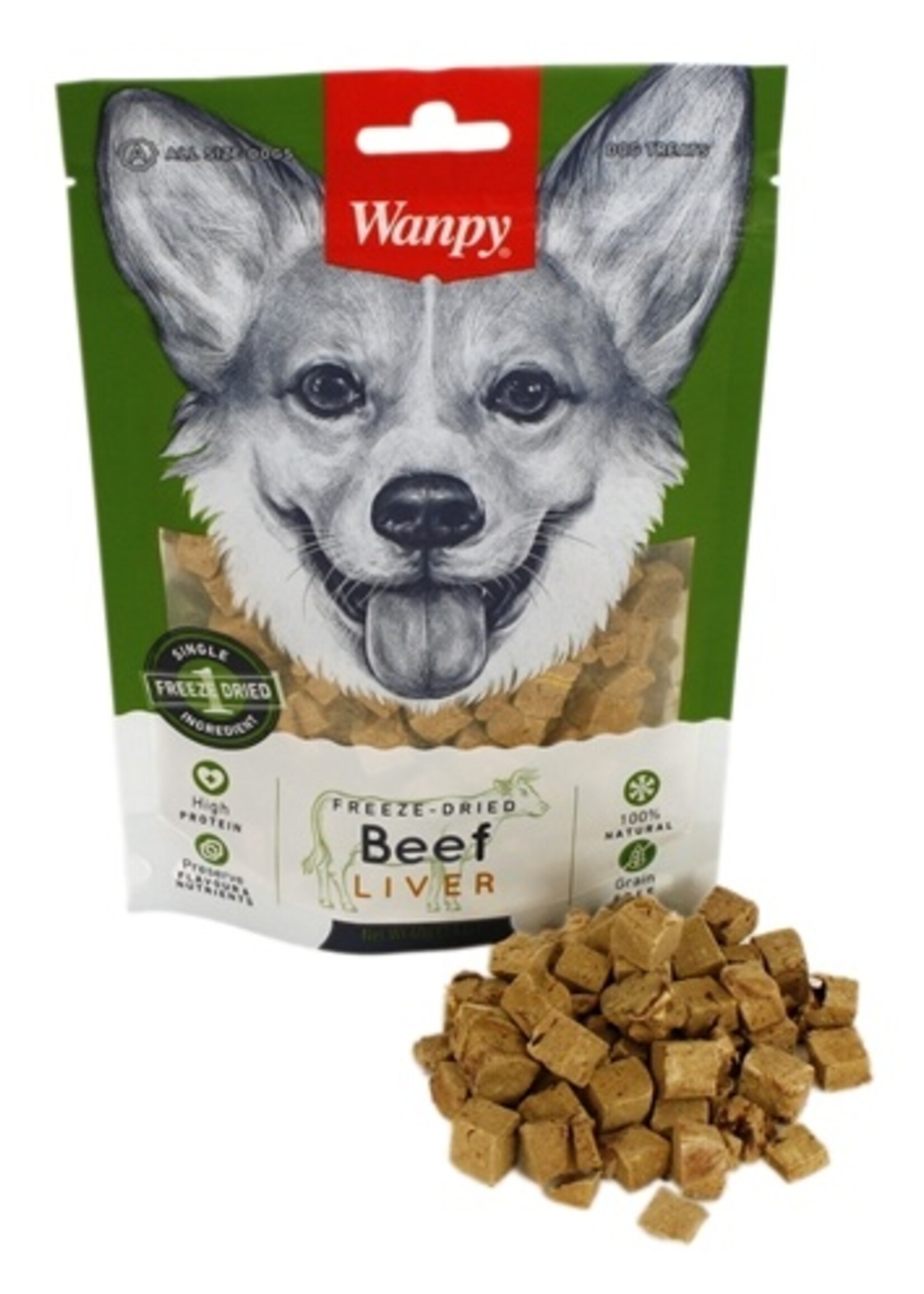 Wanpy Wanpy freeze dried beef liver