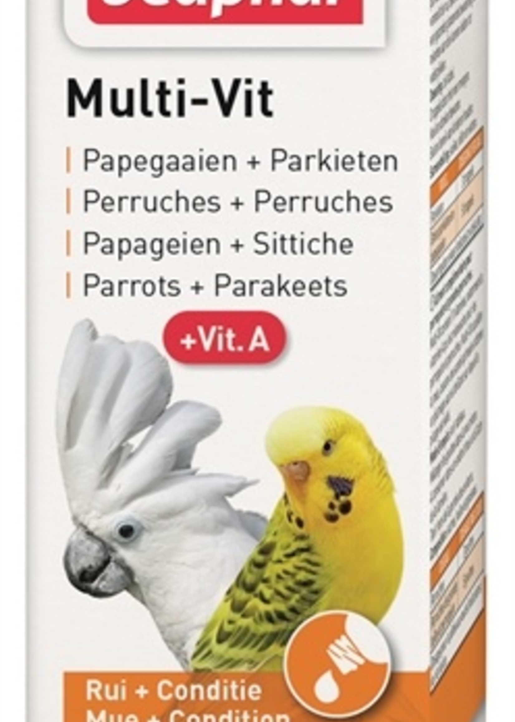 Beaphar Beaphar multi-vit papegaai en grote parkieten