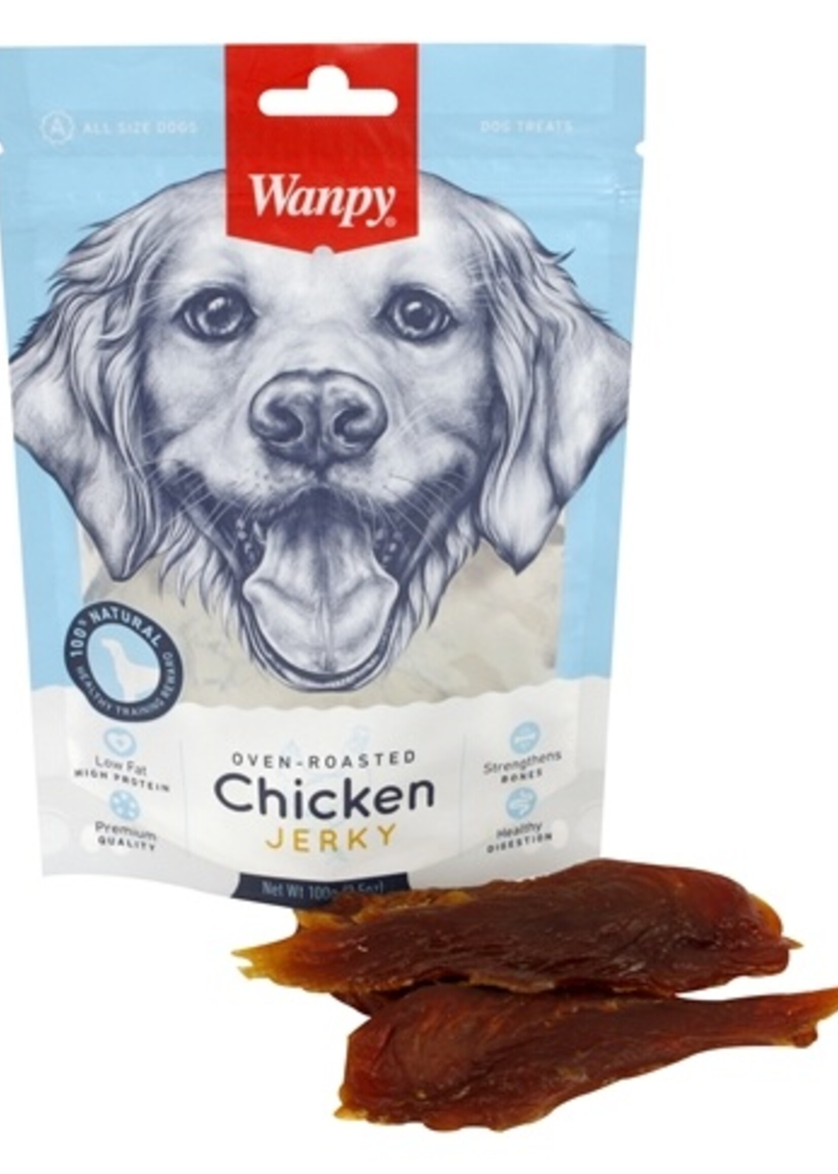 Wanpy Wanpy oven-roasted chicken jerky
