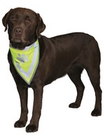 Trixie Trixie reflecterende bandana geel