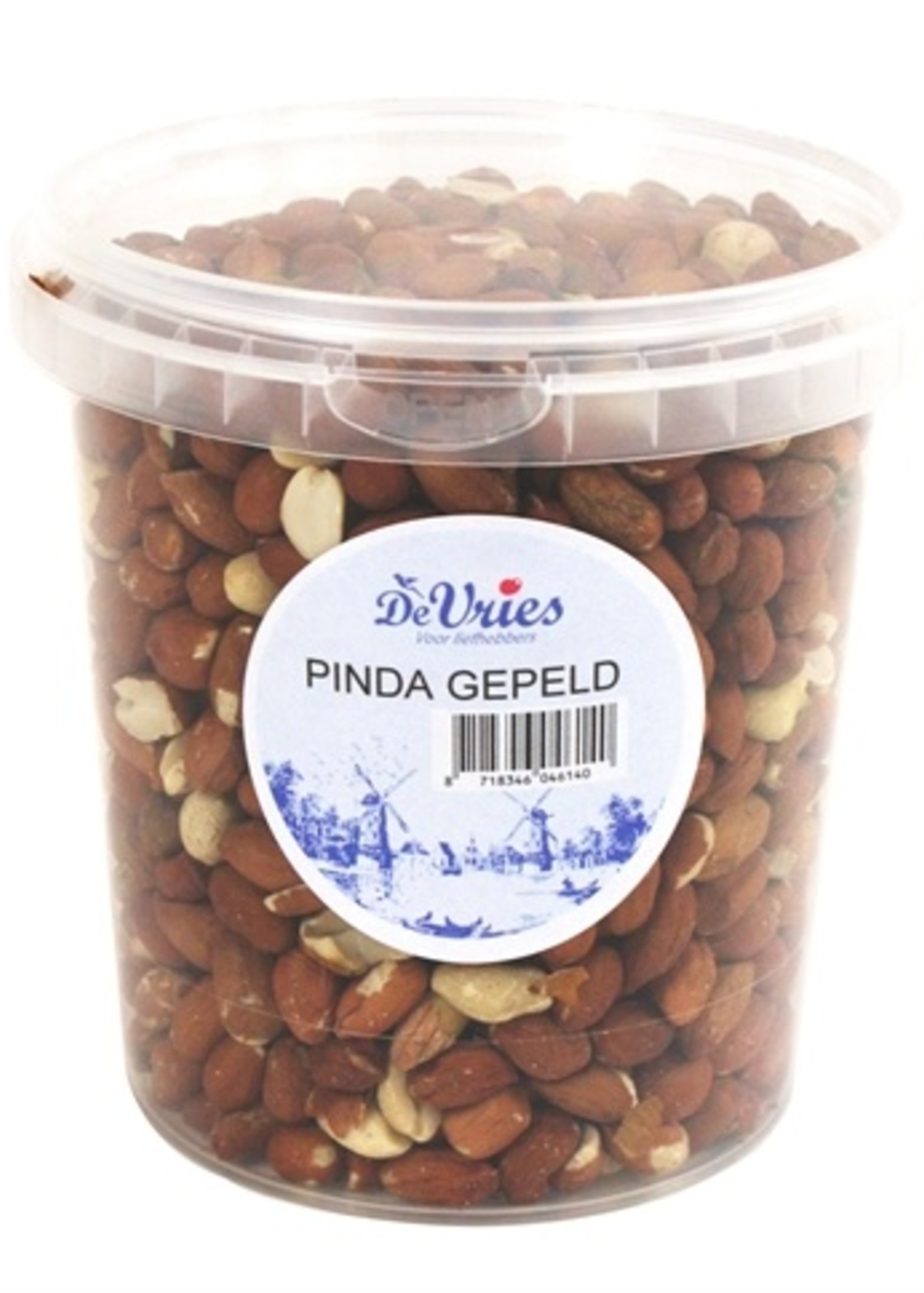 De vries De vries pinda gepeld