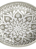 Tarhong Tarhong voerbak kat boho medallion taupe