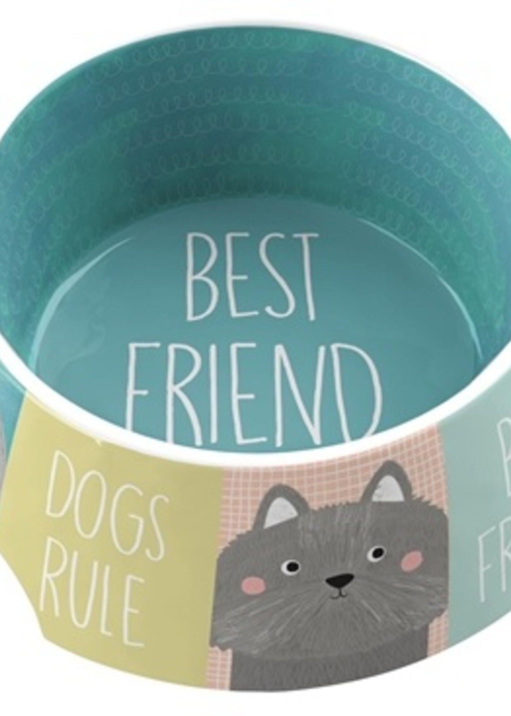 Tarhong Tarhong voerbak best friends forever melamine multi