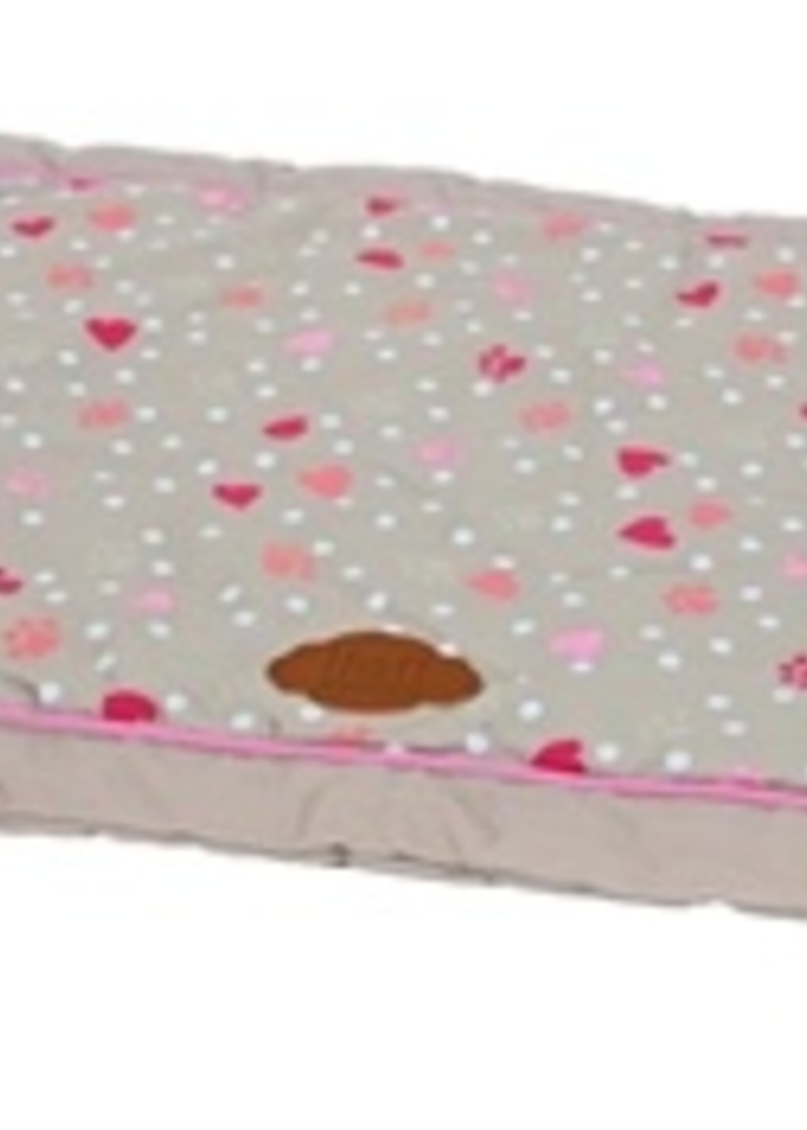 Lief! Lief! benchkussen girls beige / roze