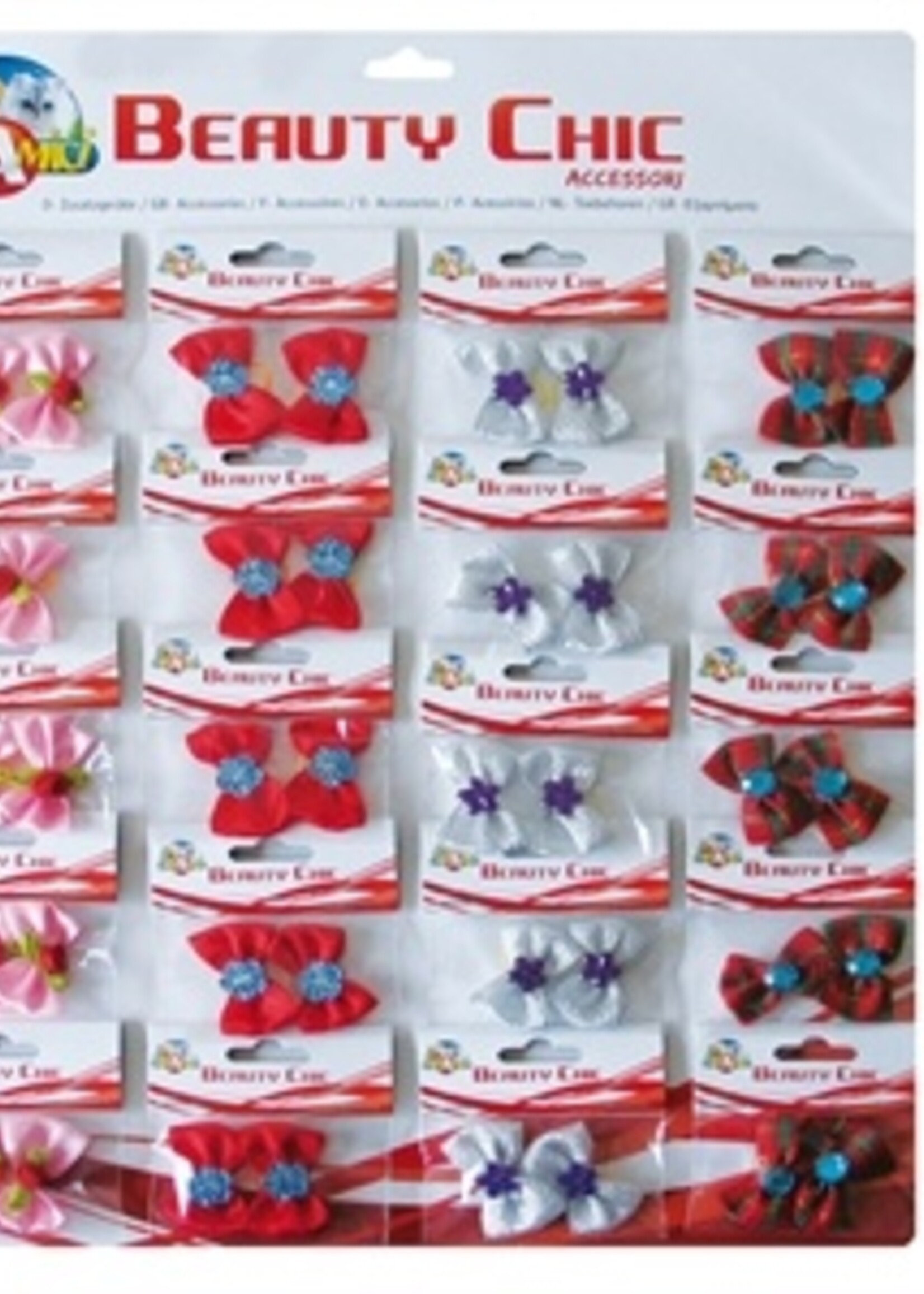 Croci Croci haarstrikjes hond 1 assorti