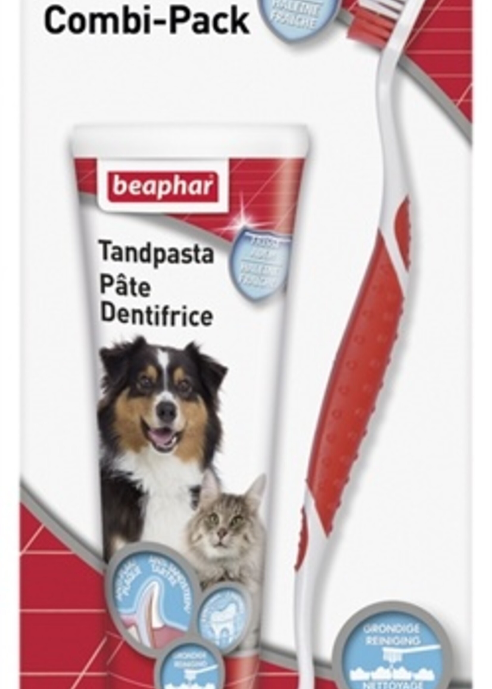 Beaphar Beaphar tandpasta & borstel combipack