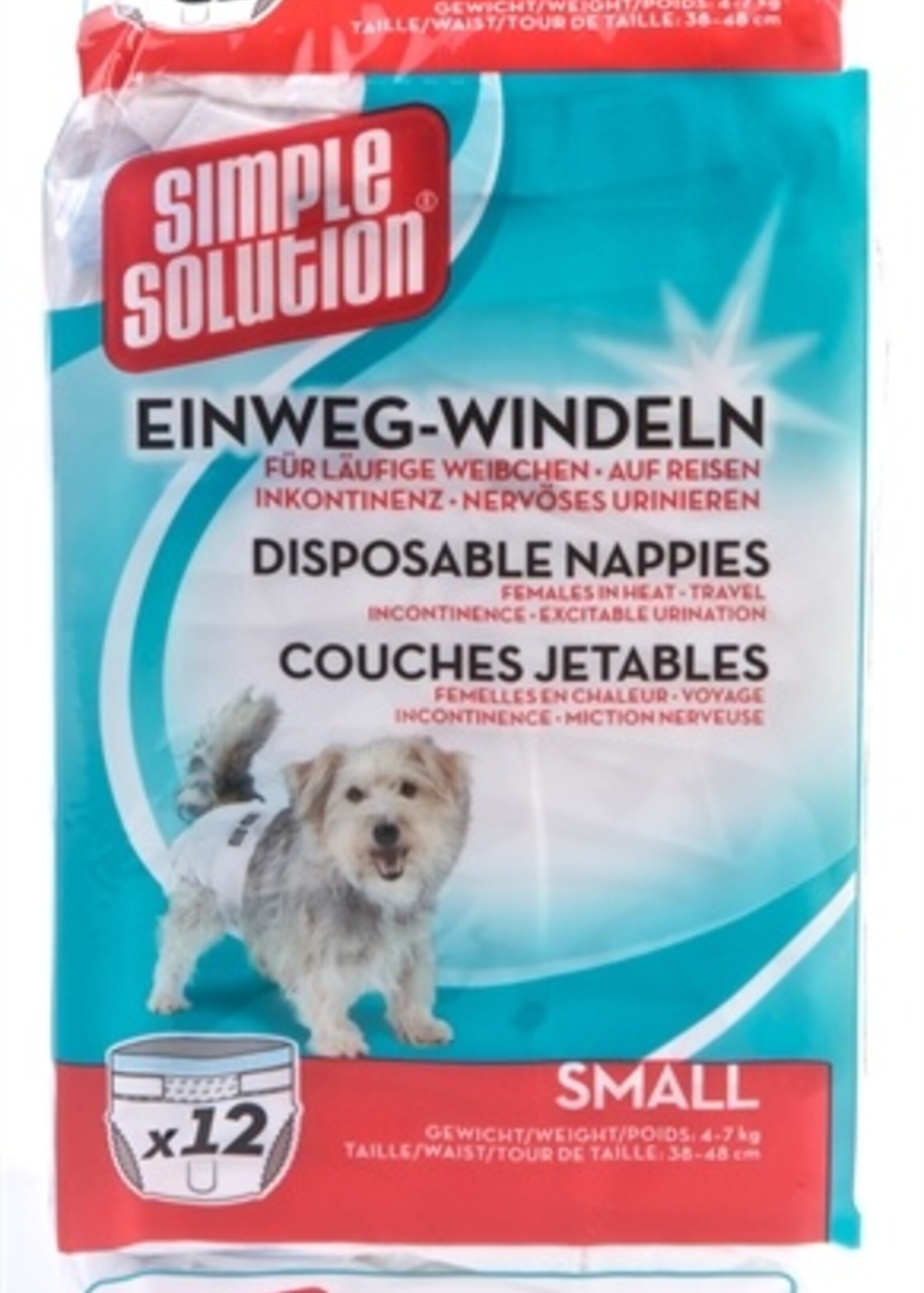 Simple solution Simple solution wegwerp honden luier