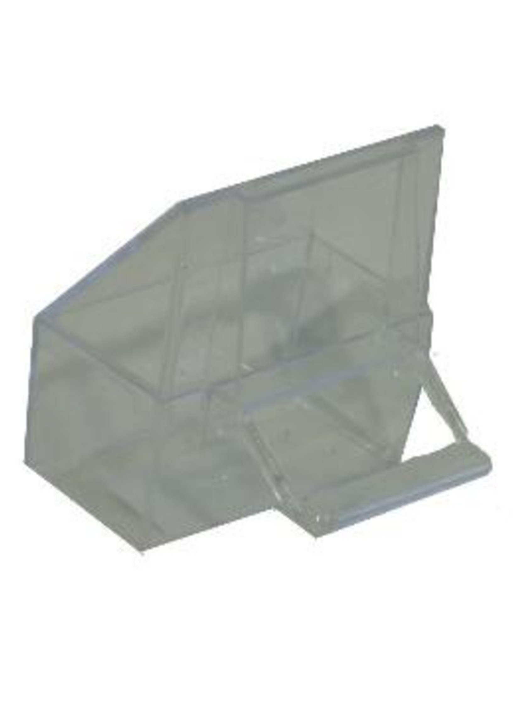 Merkloos Gabber kapbak speciaal transparant