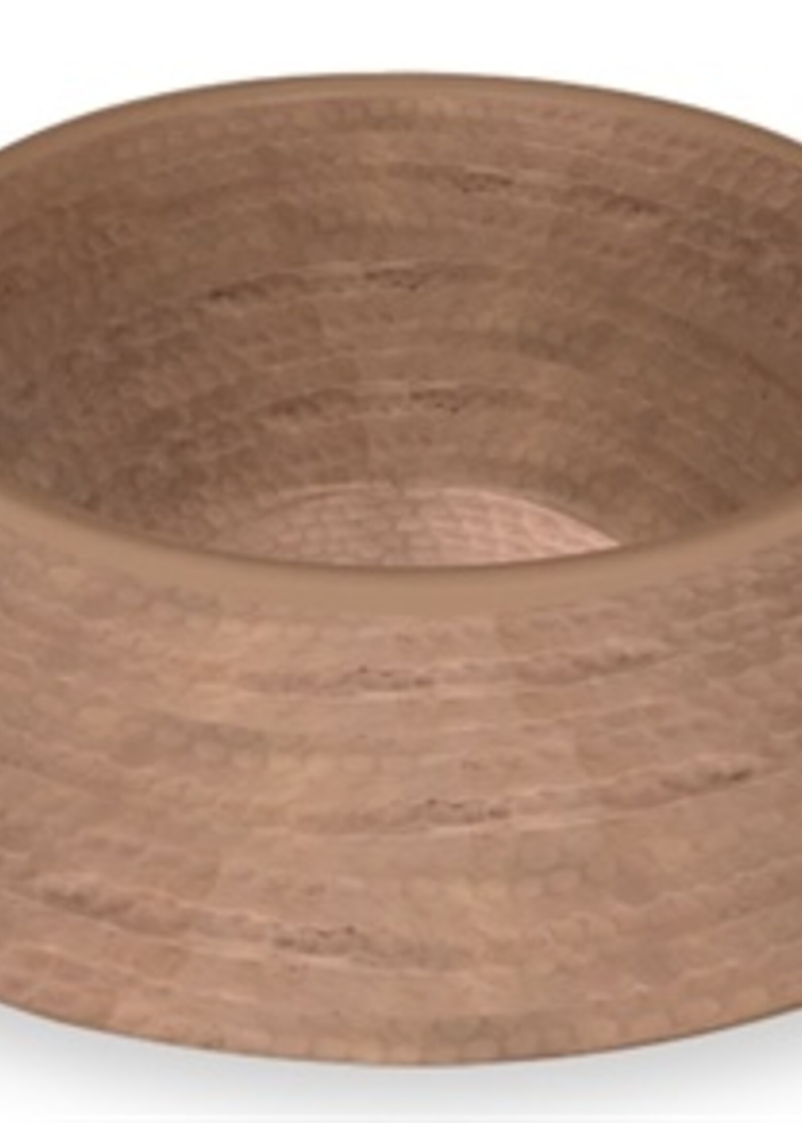 Tarhong Tarhong voerbak gehamerd koper melamine