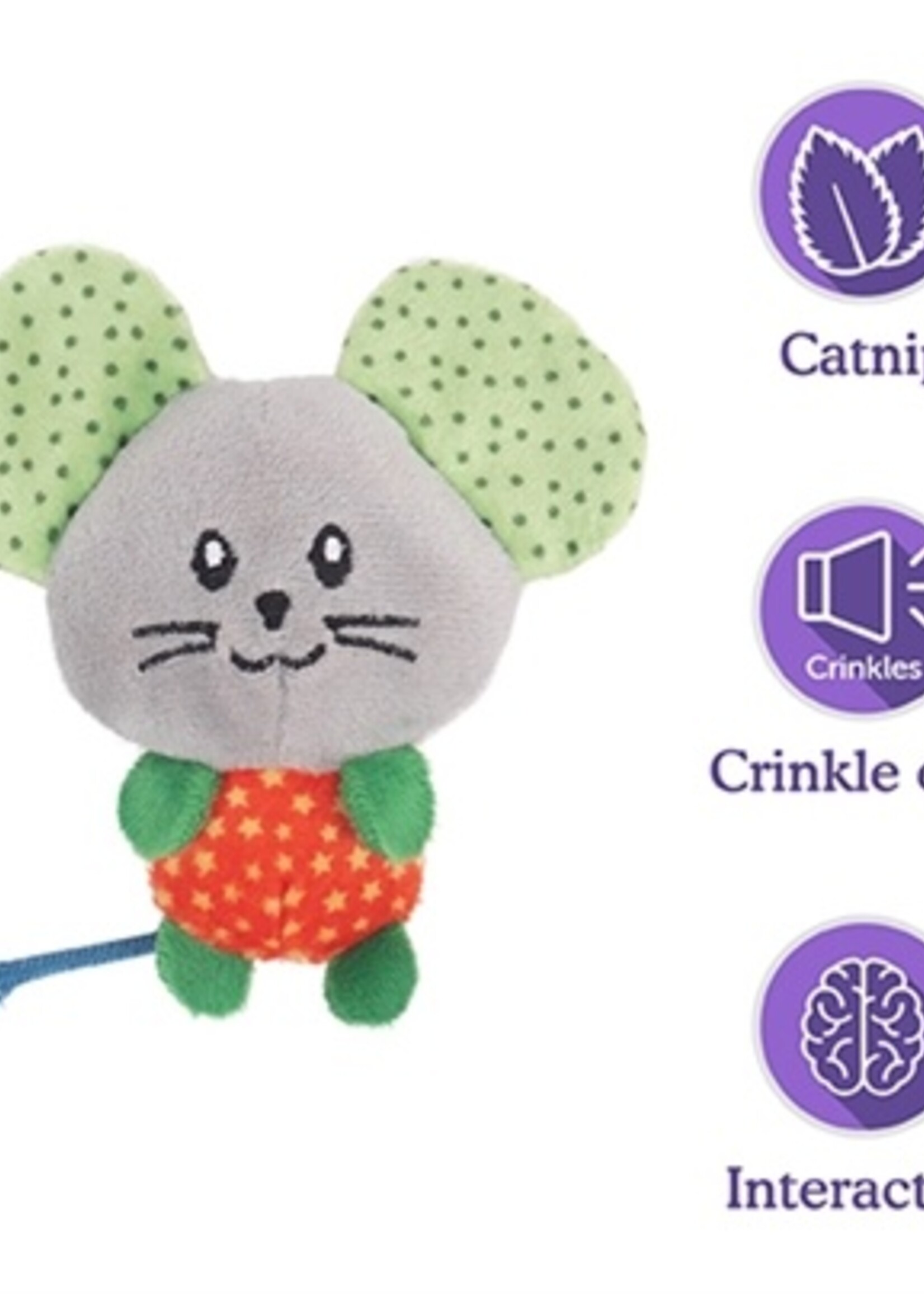 Rosewood Rosewood little nippers mighty muis met catnip