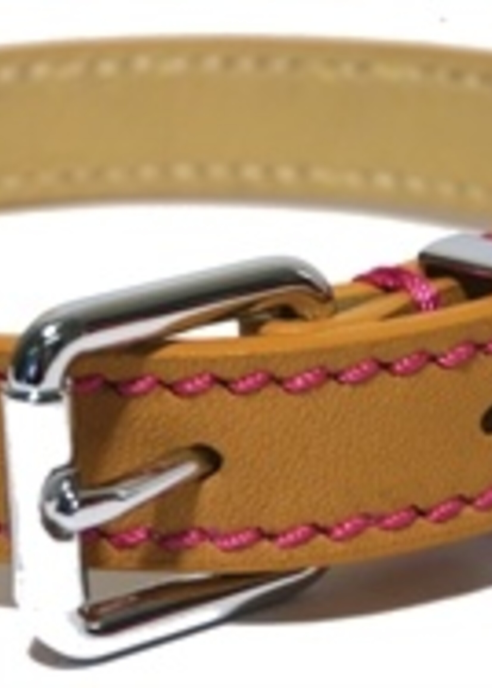 Rosewood Luxury leather halsband hond leer luxe zand