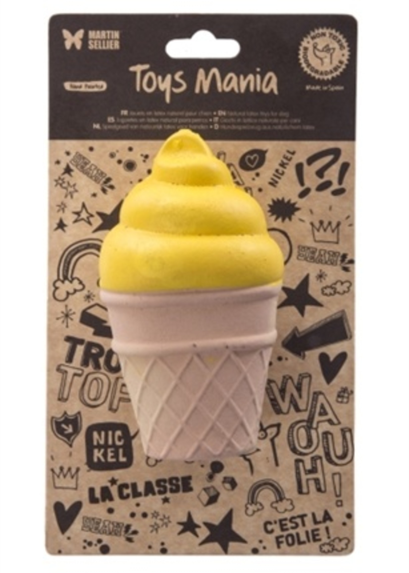 Martin sellier Martin sellier latex ijsje geel
