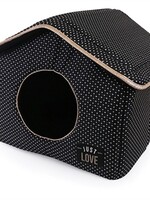 Martin sellier Martin sellier hondenmand kattenmand huis just love zwart