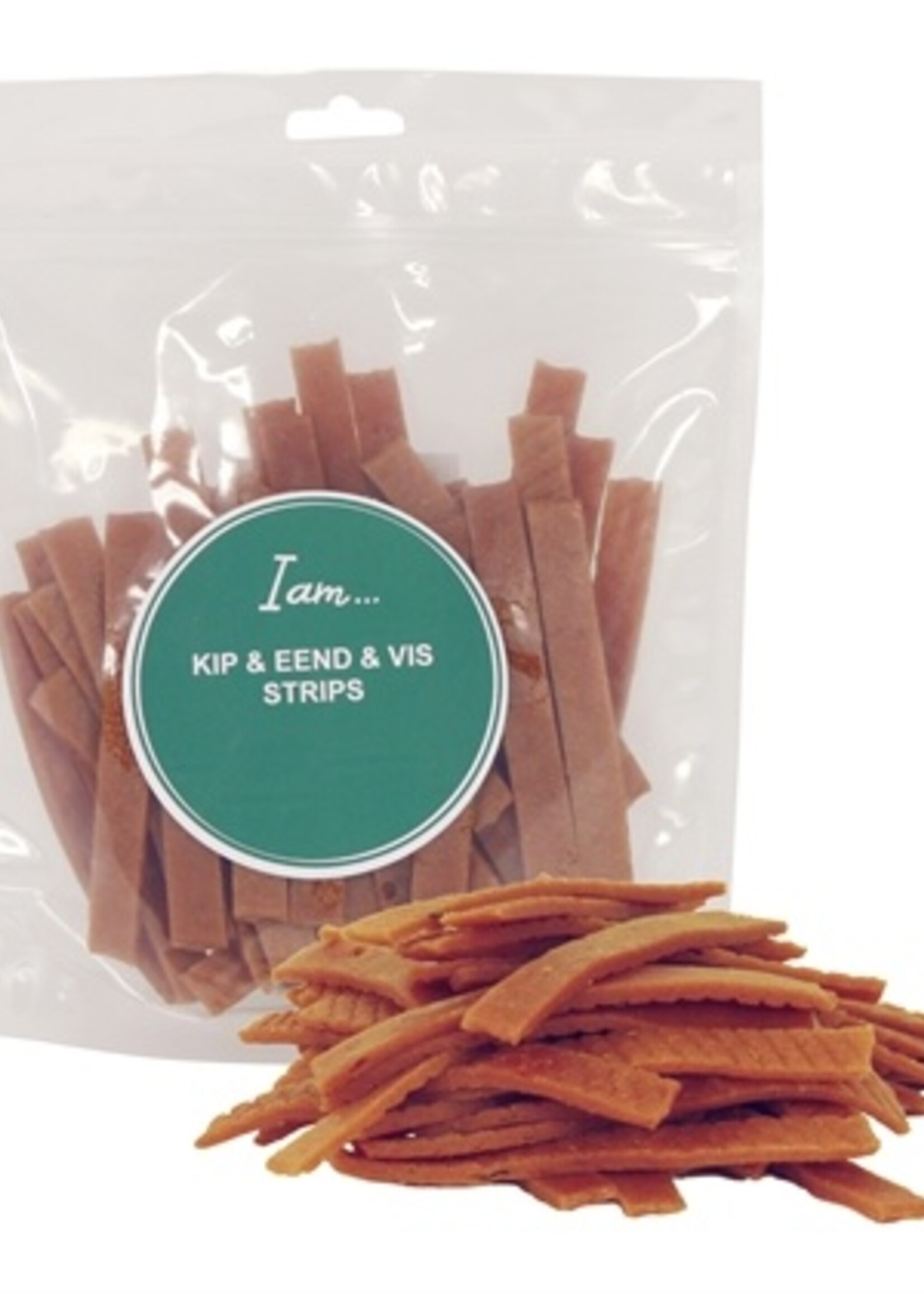 I am I am kip / eend / vis strips