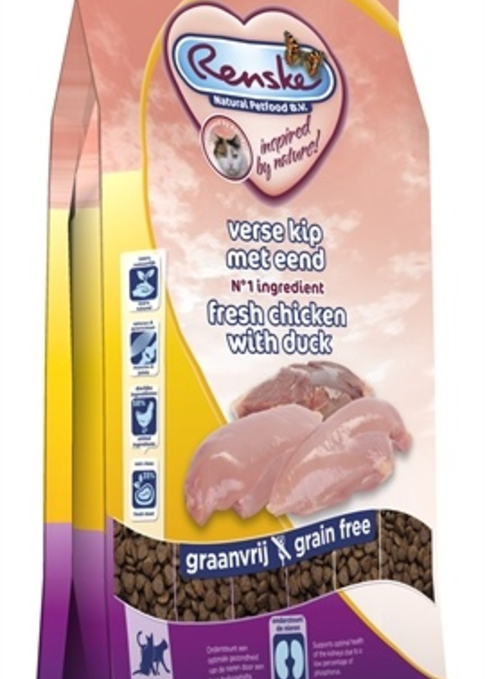 Renske Renske super premium senior verse kip met eend