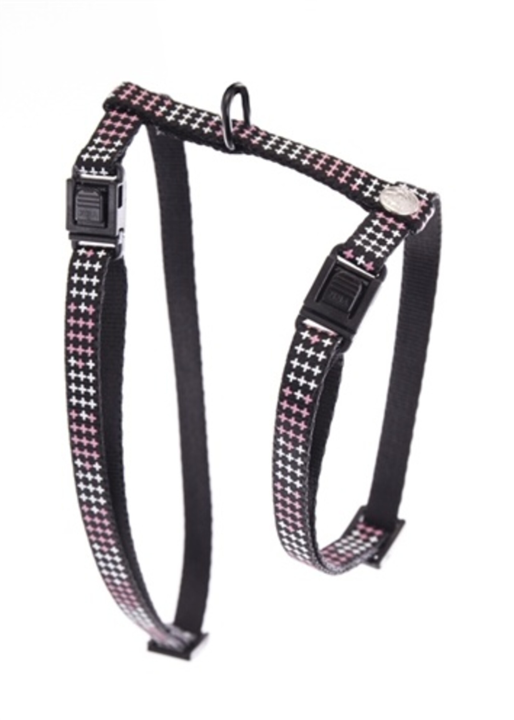 Martin sellier Martin sellier kattentuig kruis roze / zwart