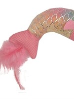 Happy pet Happy pet mermaid vis met veren roze