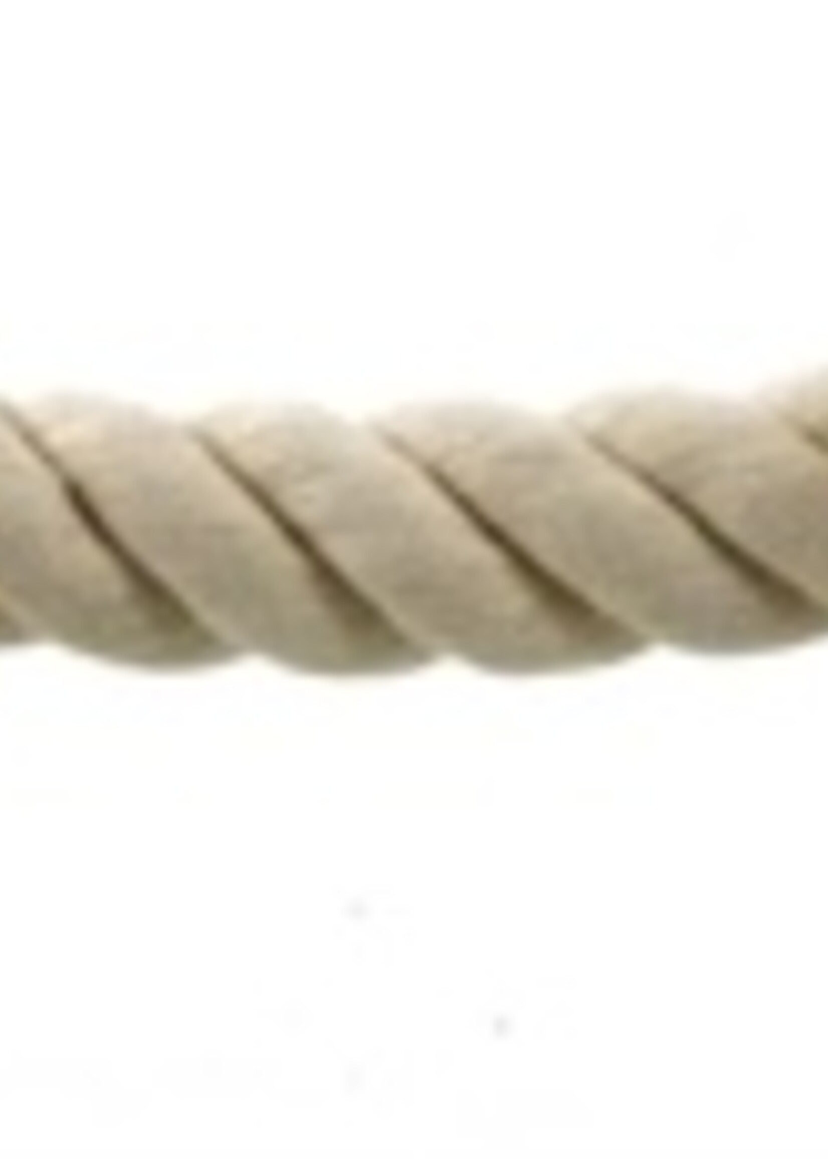 Merkloos Flostouw wit middel