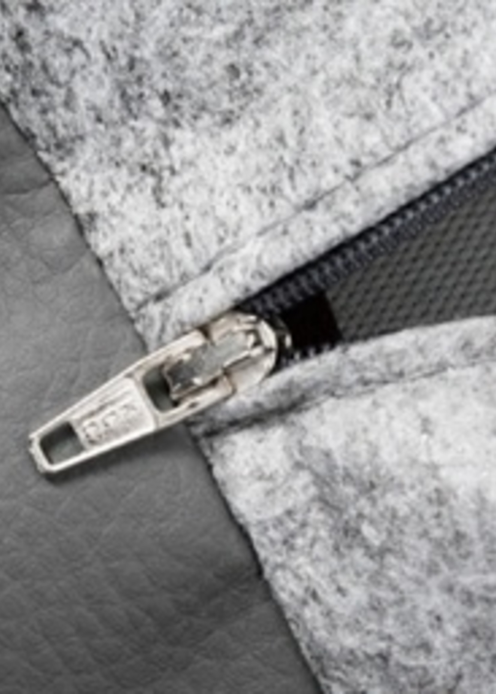 Bia bed Bia bed kunstleer hoes hondenmand grijs