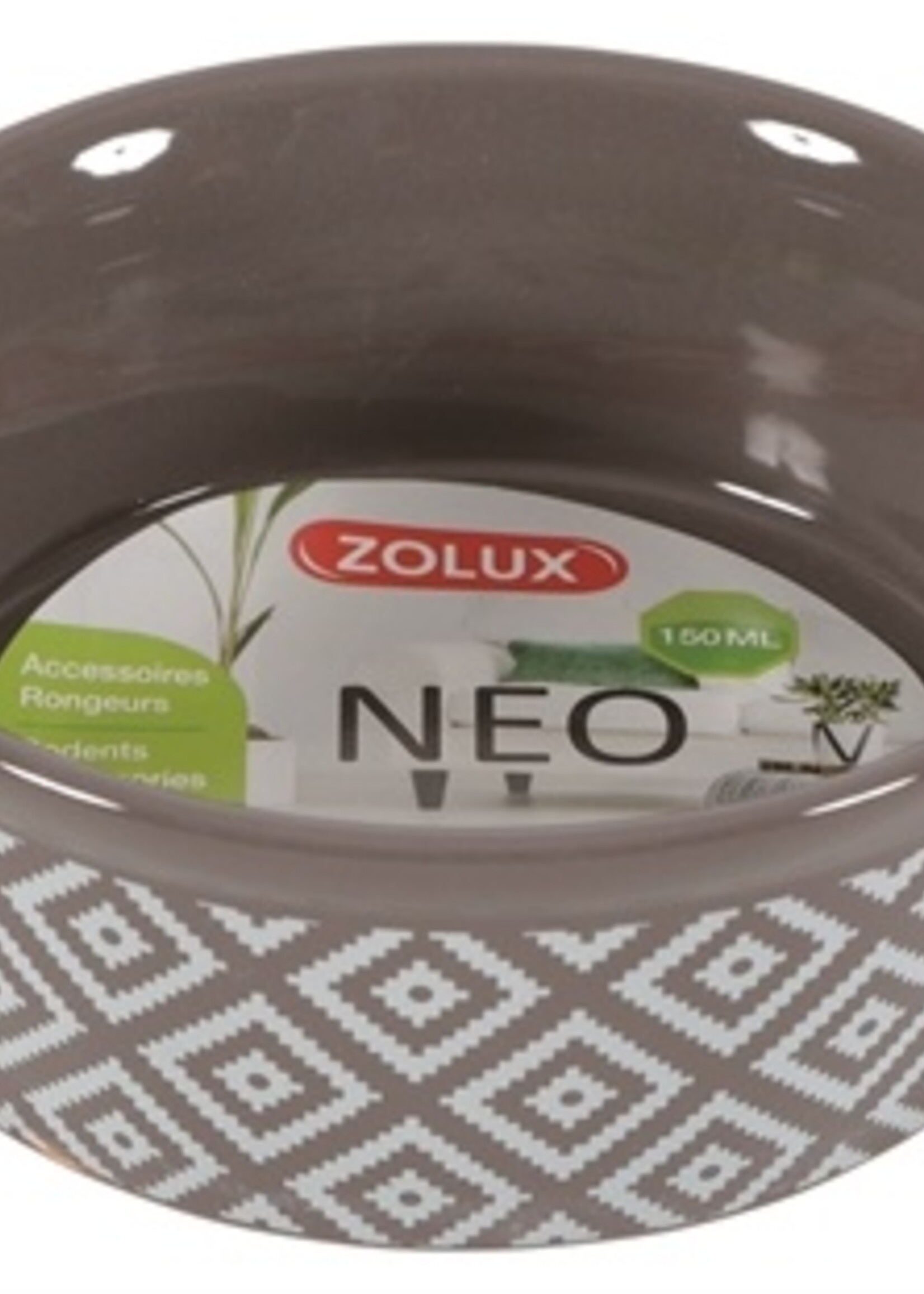 Zolux Zolux voerbak knaagdier neo sandstone grijs