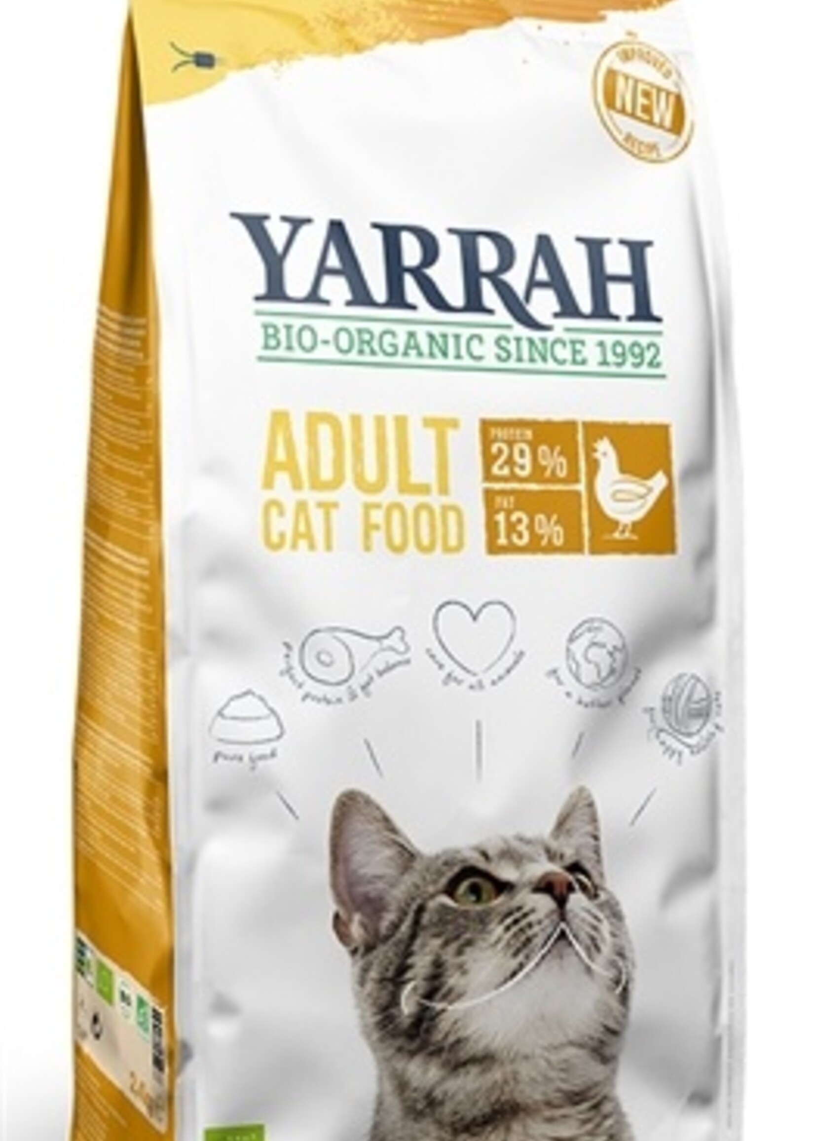 Yarrah Yarrah cat biologische brokken kip