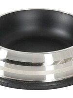 Zolux Zolux voerbak / drinkbak merenda rvs antislip zwart