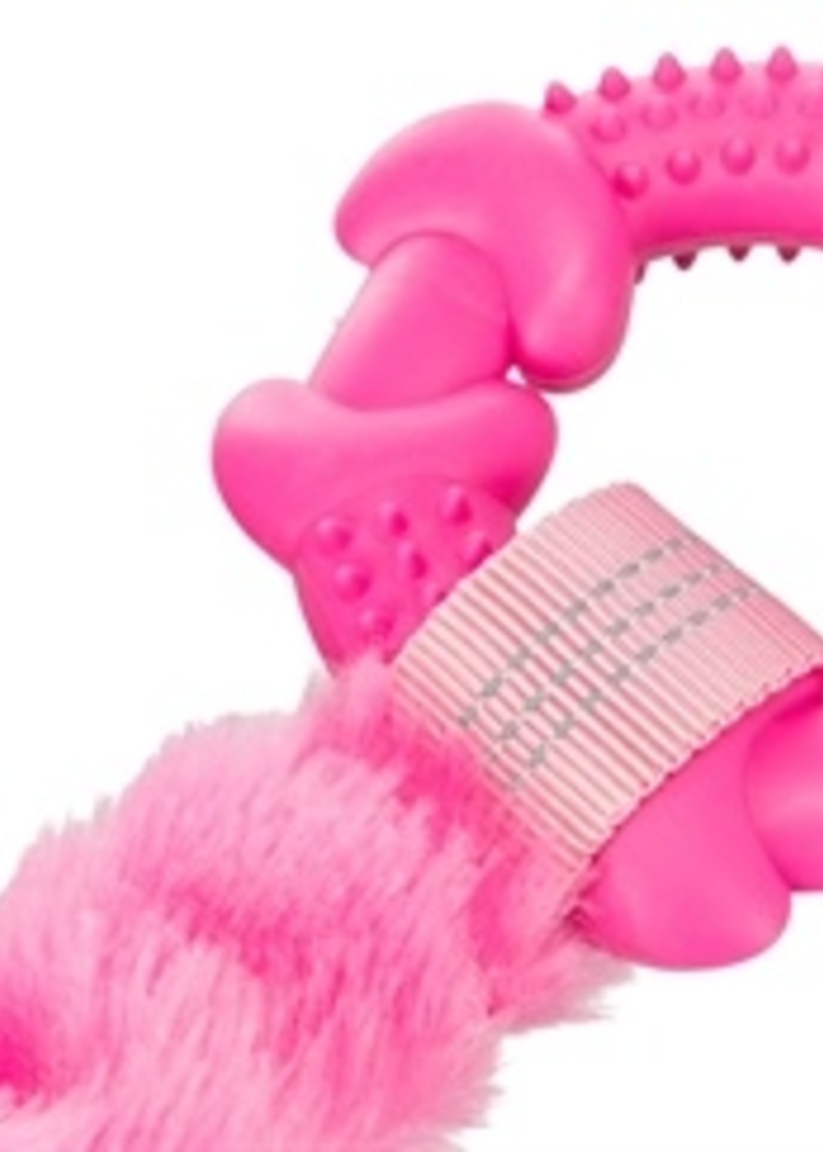 Trixie Trixie bungee tugger met ring assorti