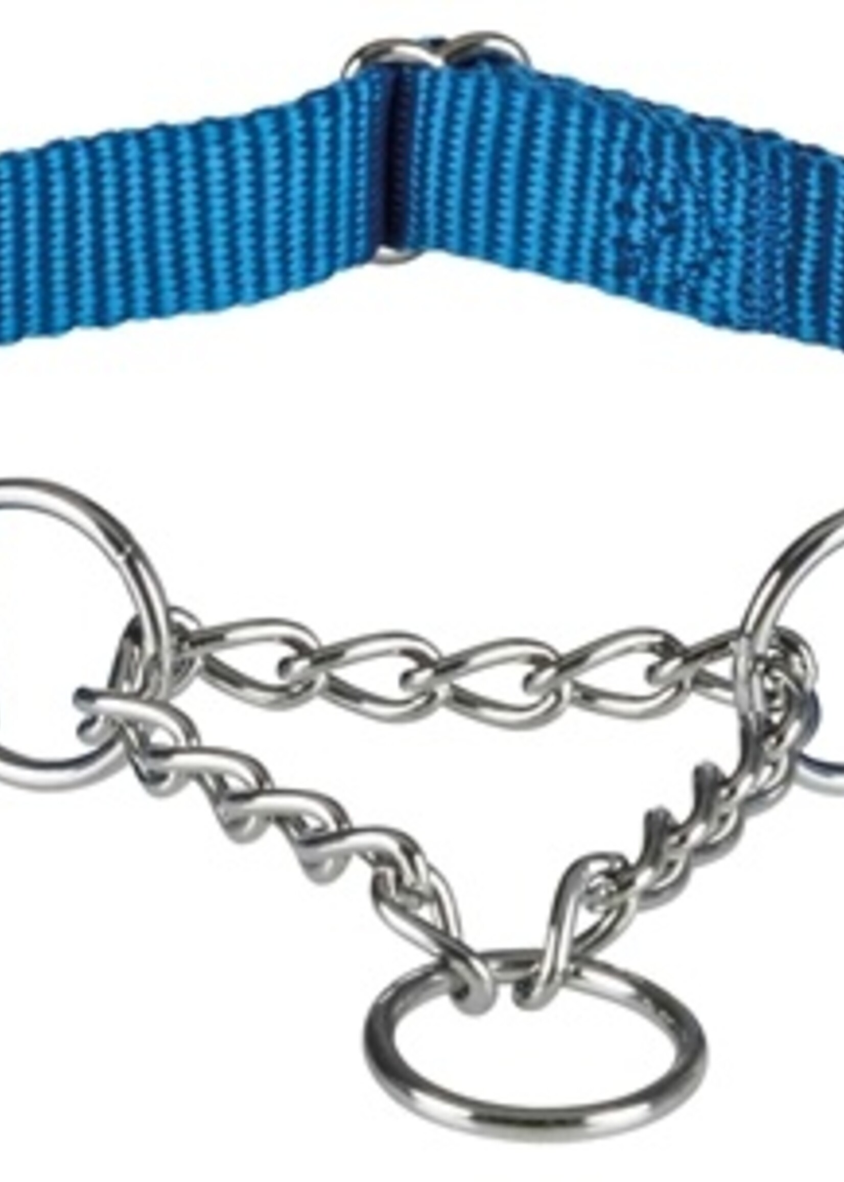 Trixie Trixie halsband hond premium chocker royal blauw