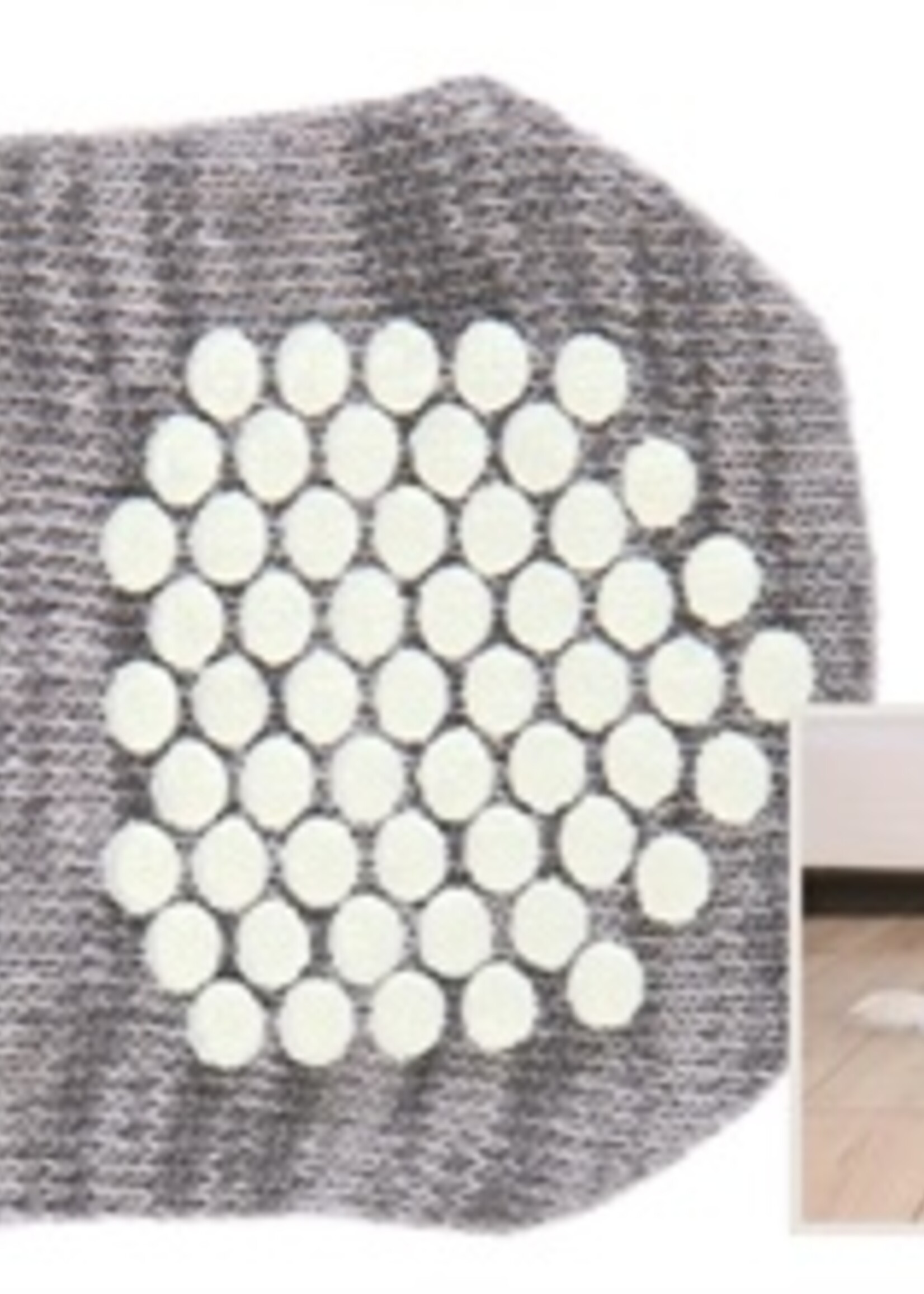 Trixie Trixie antislipsokgrijs 2 st