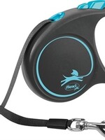 Flexi Flexi rollijn black design tape blauw