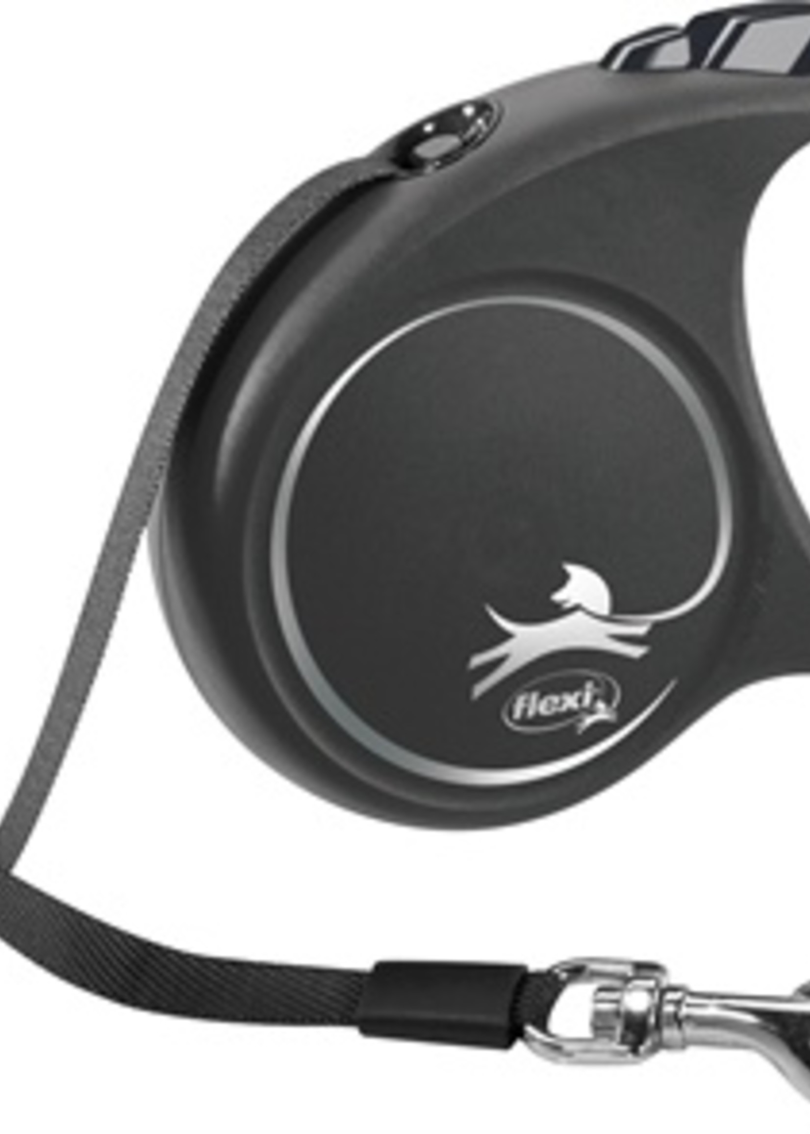 Flexi Flexi rollijn black design tape zwart