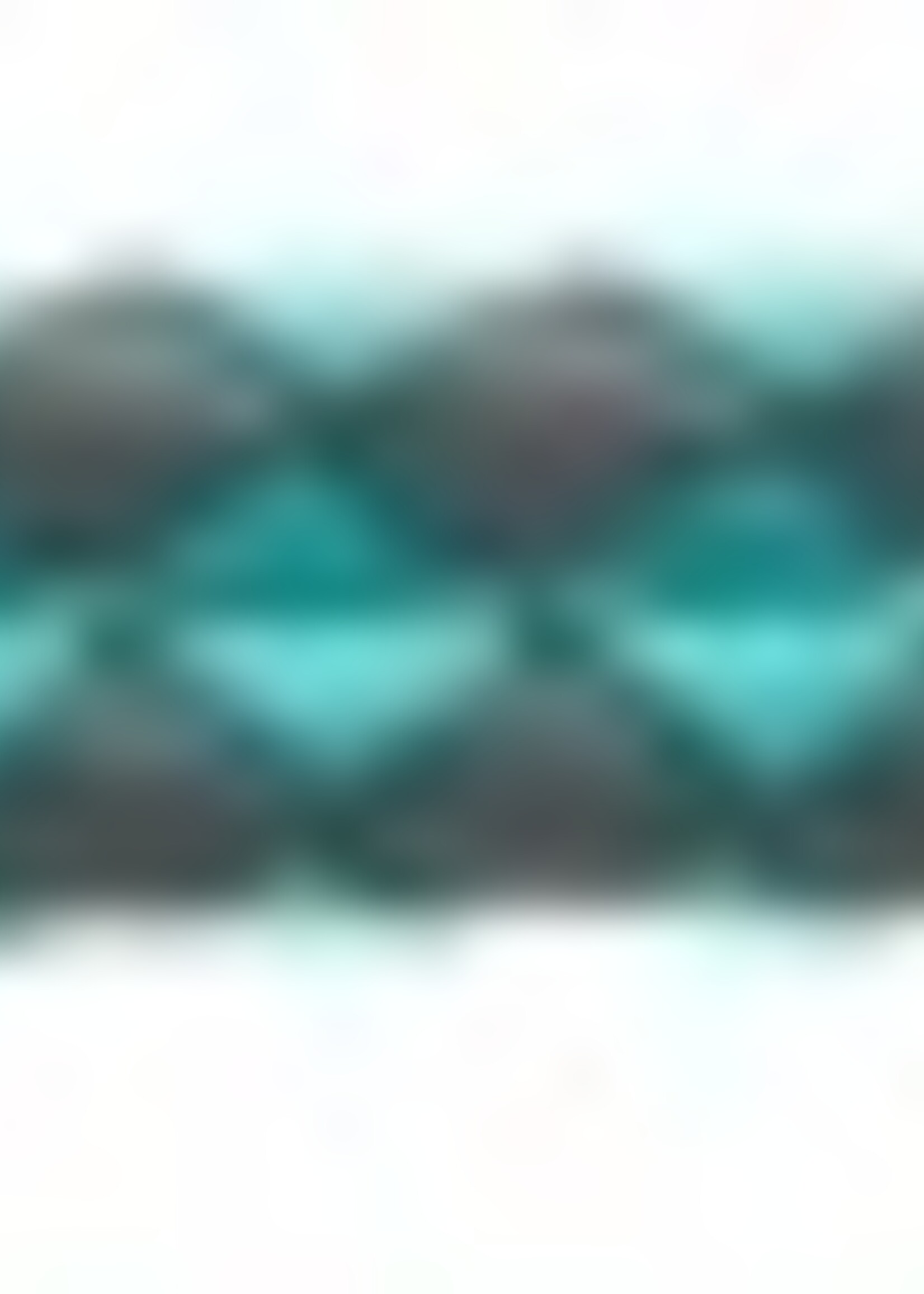 Trixie Trixie hondenriem cavo verstelbaar oceaan blauw / grijs