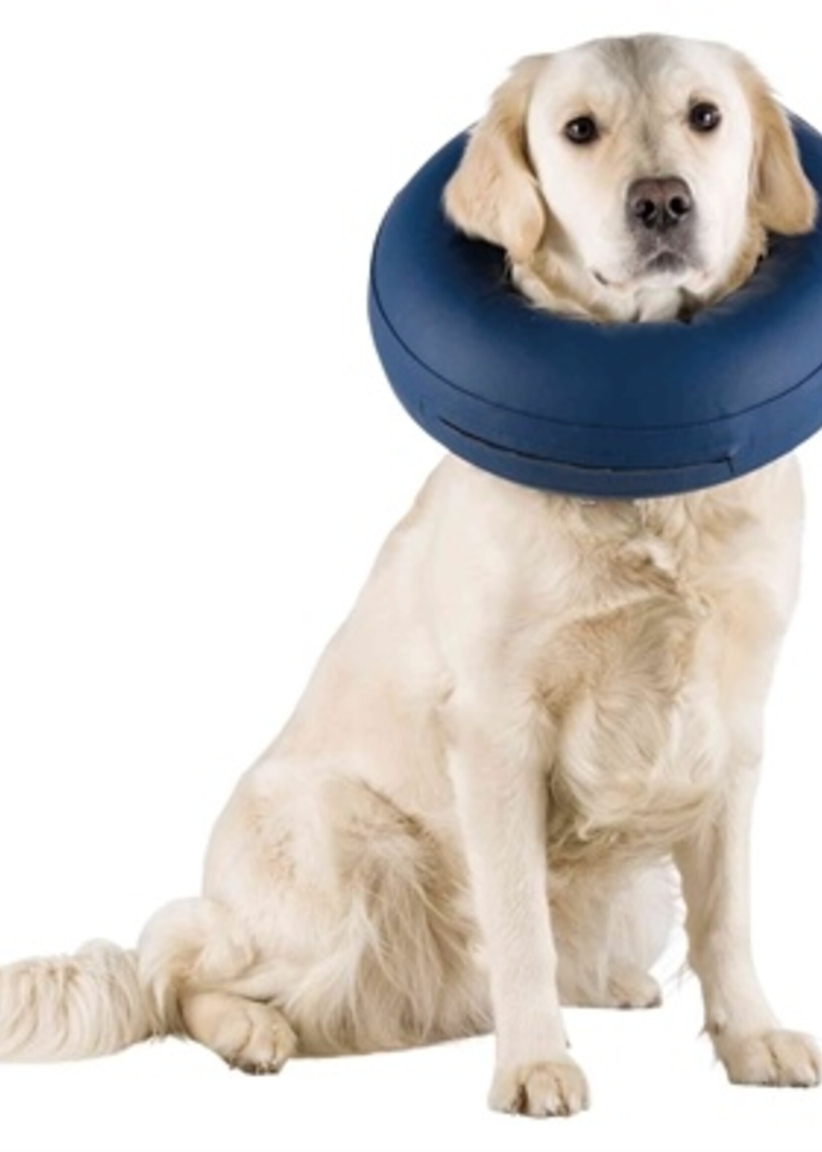 Trixie Trixie beschermkraag opblaasbaar blauw