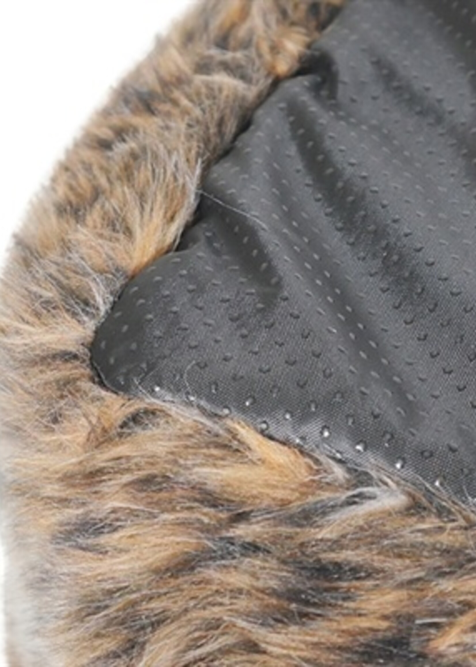 Rosewood Rosewood hondenmand cosy vacht print bruin