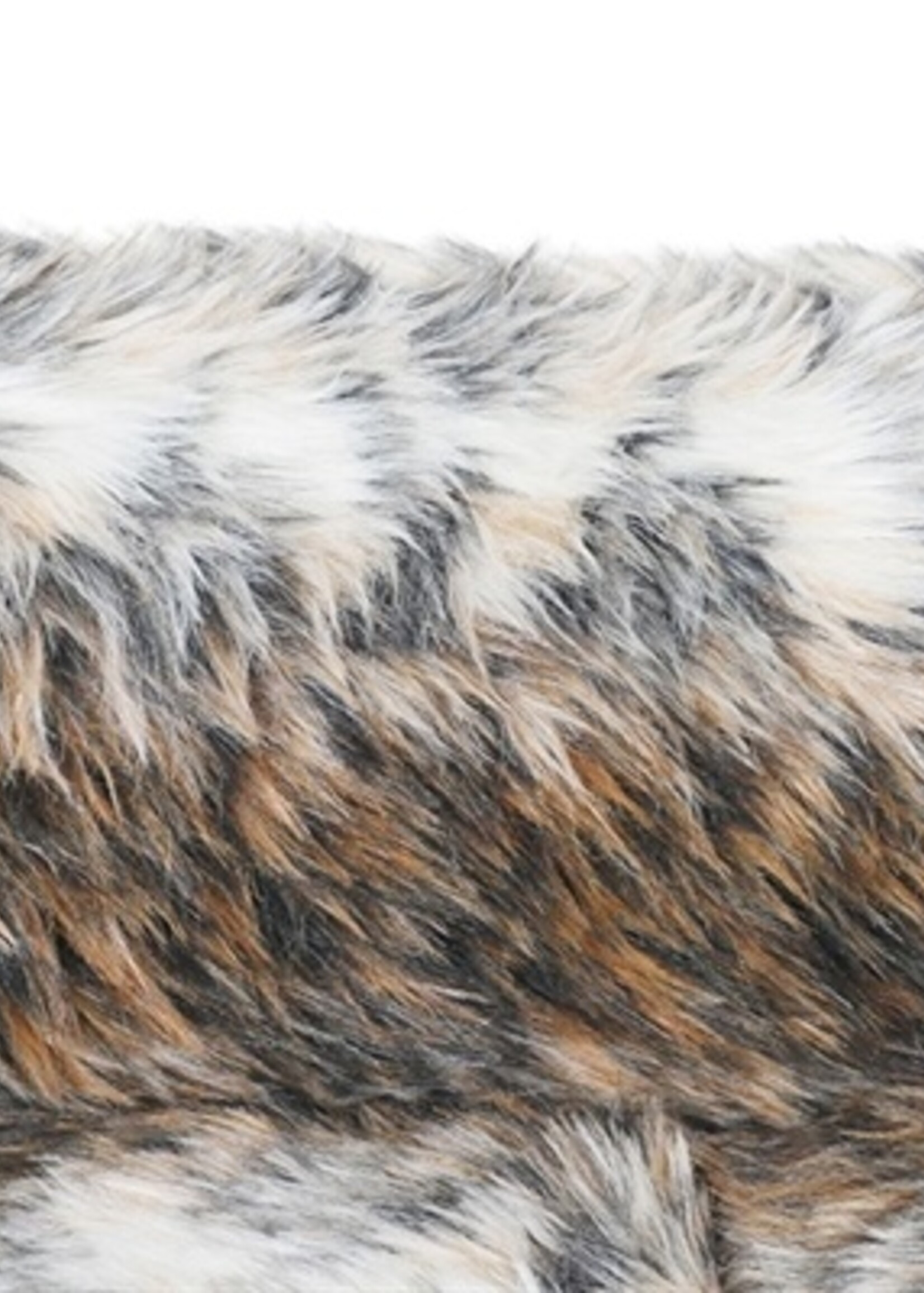 Rosewood Rosewood hondenmand cosy vacht print bruin