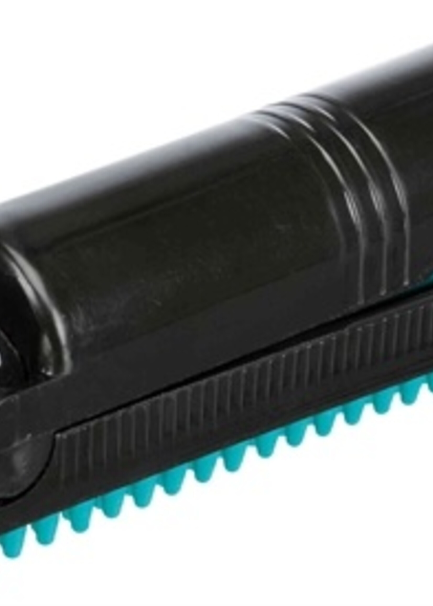 Trixie Trixie pluizenrol met borstel zwart / turquoise