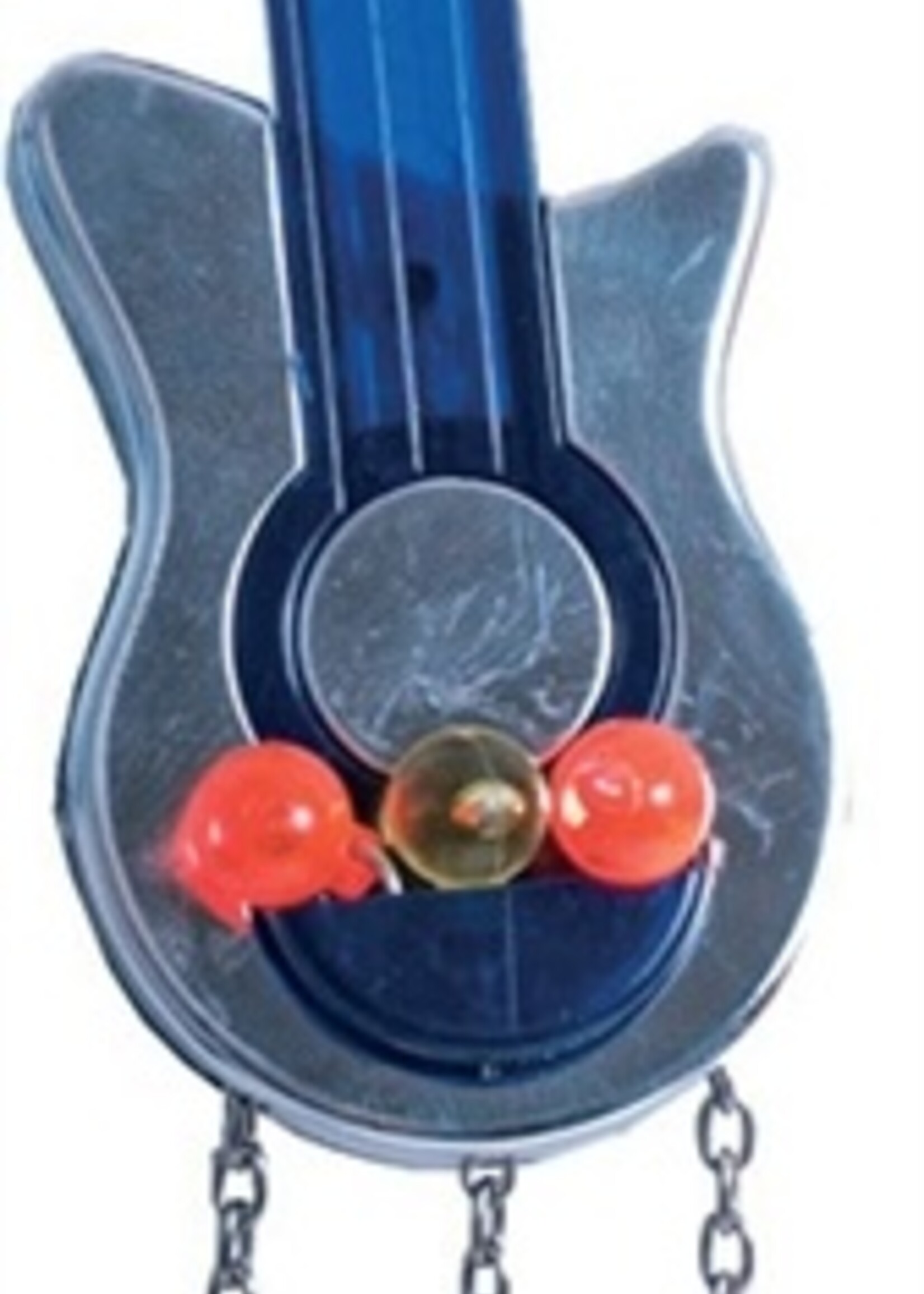 Merkloos Parkieten speelgoed gitaar met spiegel en bellen