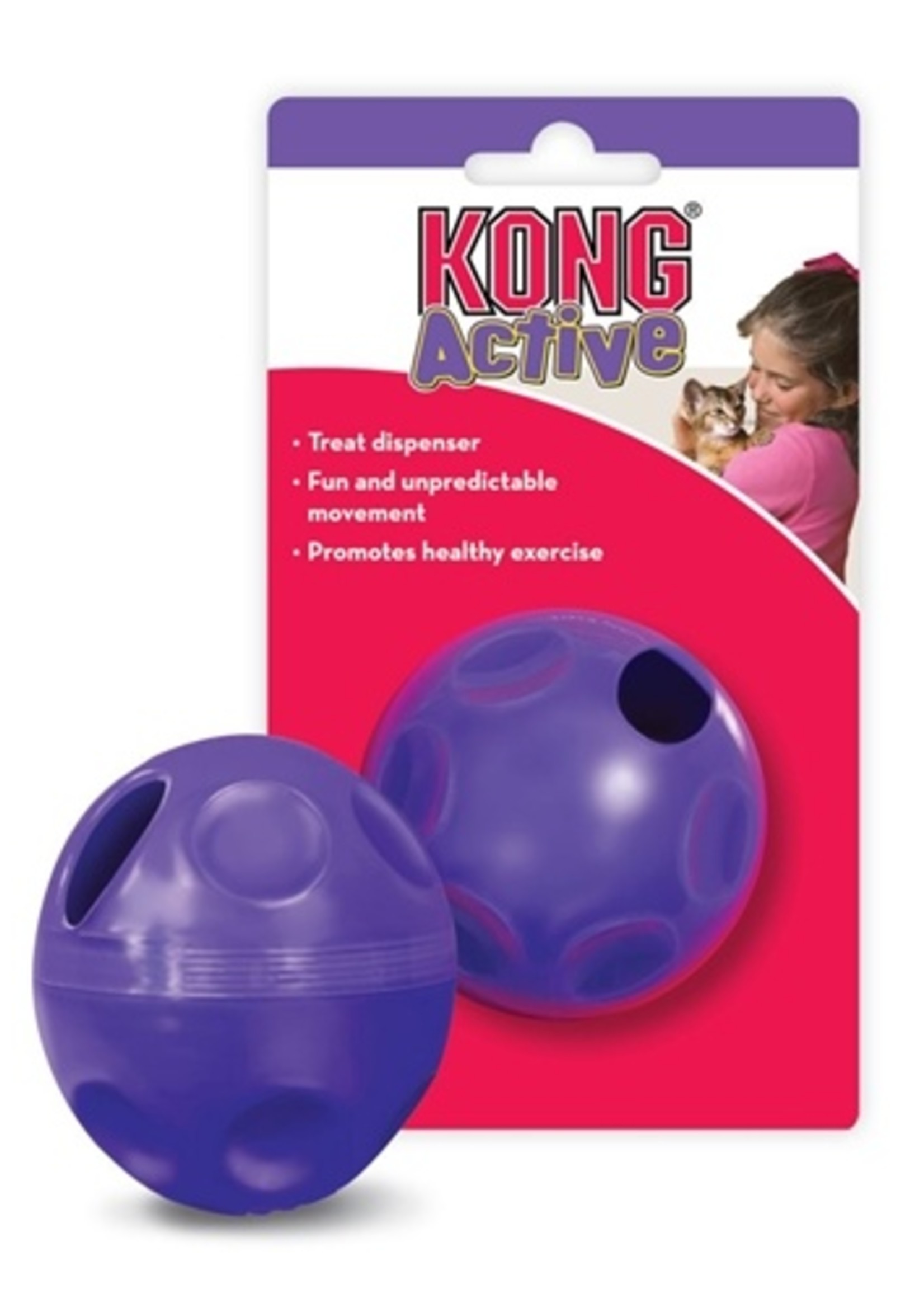 Kong Kong cat treat dispensing ball