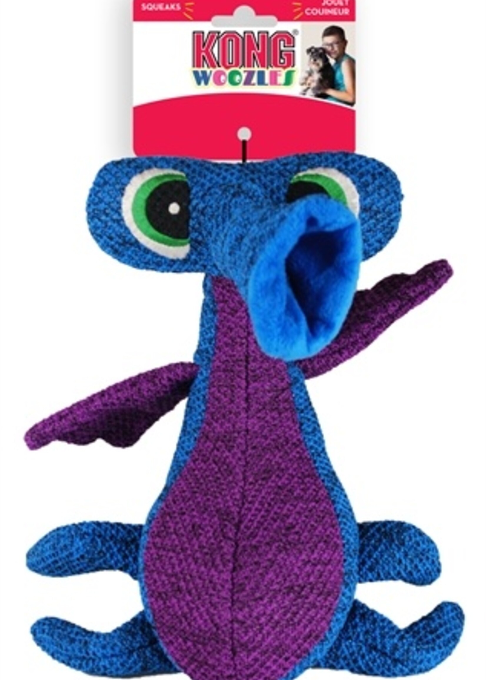 Kong Kong woozles alien blauw