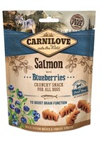 Carnilove Carnilove crunchy snack zalm / blauwe bes